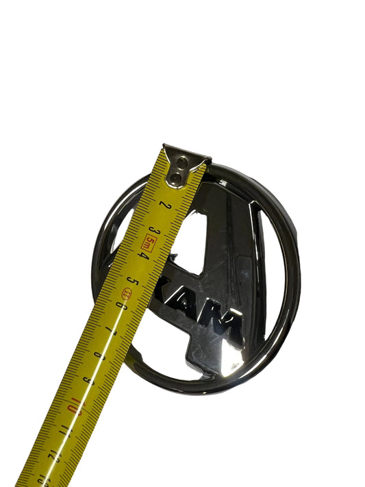 Aixam Konepellin logo, cromi