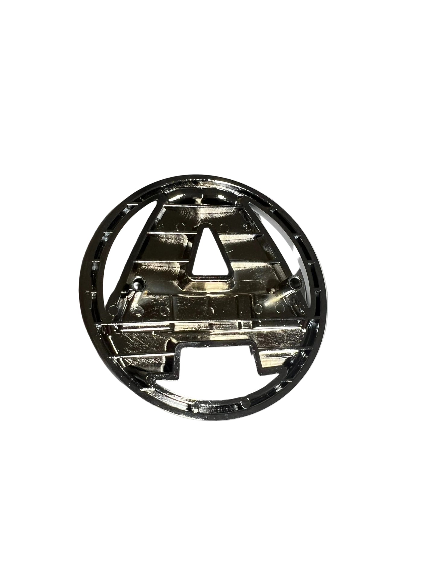 Aixam Konepellin logo, cromi